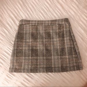 Plaid Mini Skirt